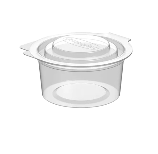 GODET SAUCE PET TRSP OVALE 80ML